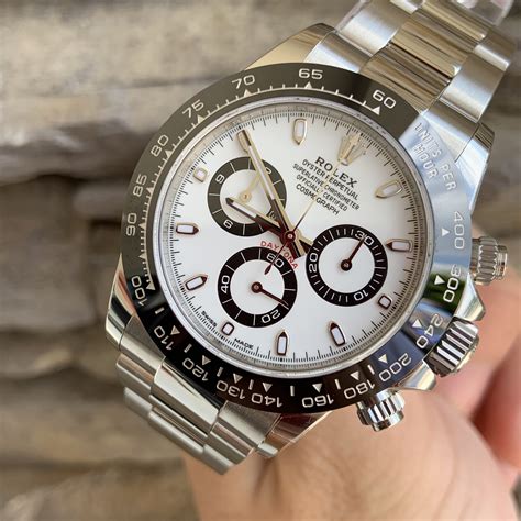 daytona black dial on wrist|rolex daytona black and white.